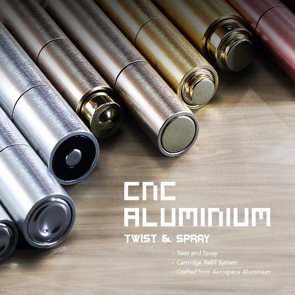 CNC Aluminium Twist and Spray